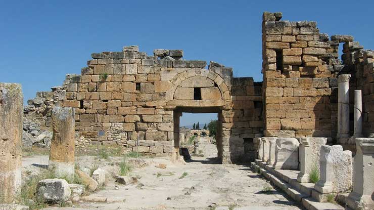 Hierapolis Kuzey Bizans Kapısı